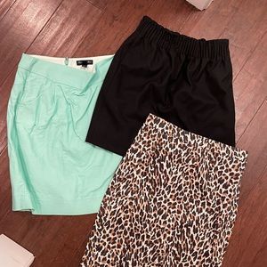 LOT J. Crew skirts size 00